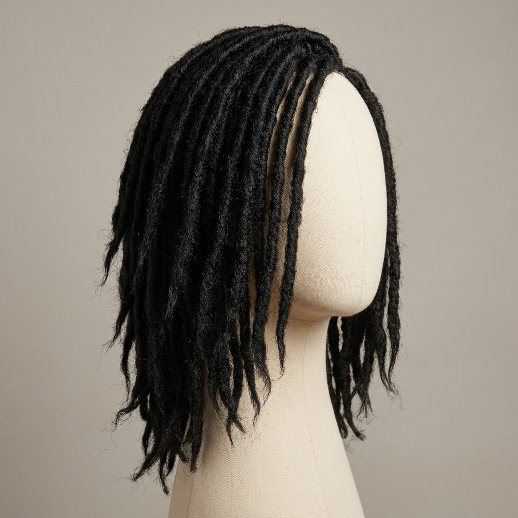 Faux locs wigs wholesale — natural dreadlock texture wig