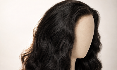 Full lace wig with 200% density for West African market — Swiss lace, natural black, 26 inch