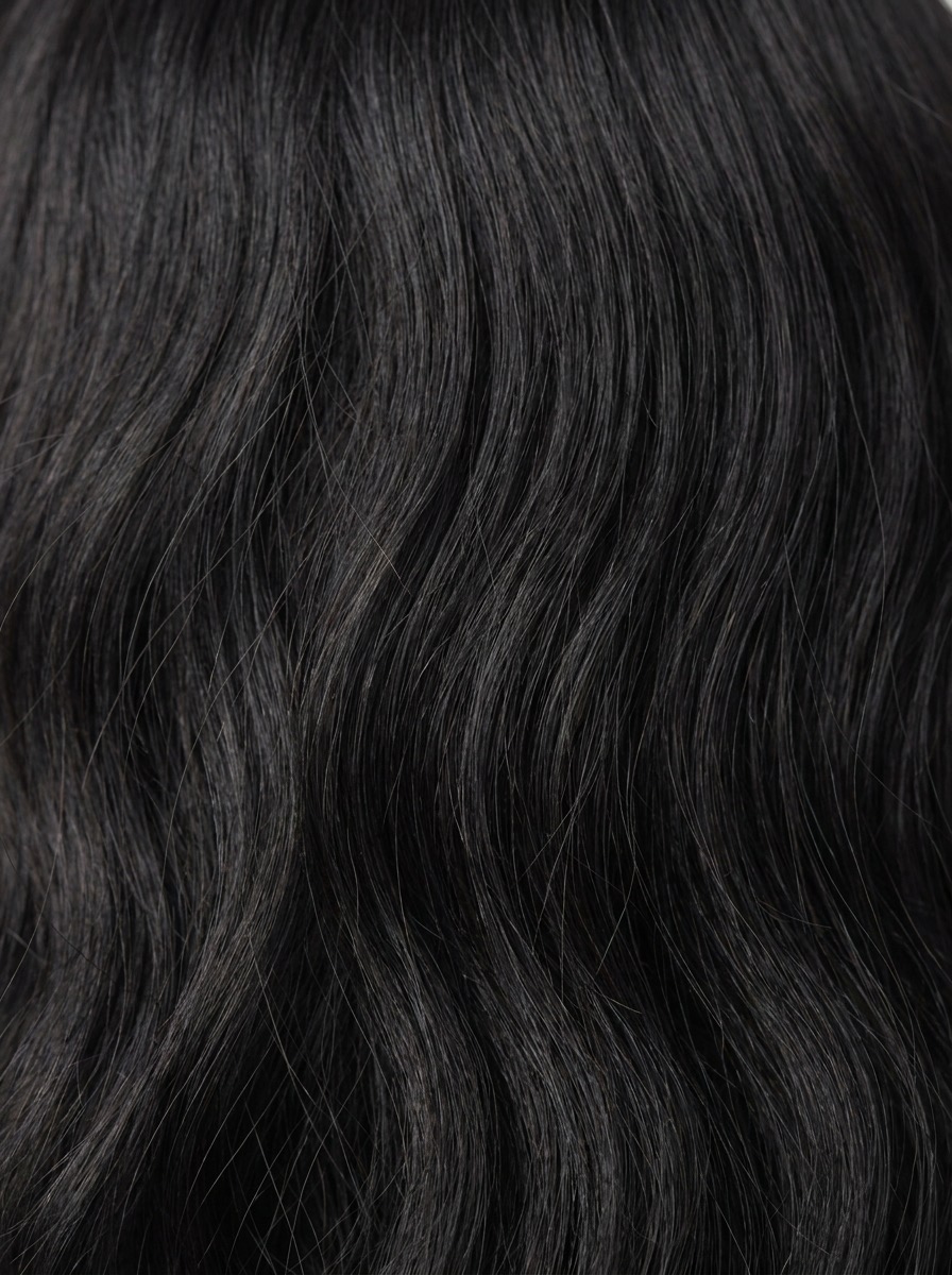 Loose wave human hair wig texture, relaxed beachy wave