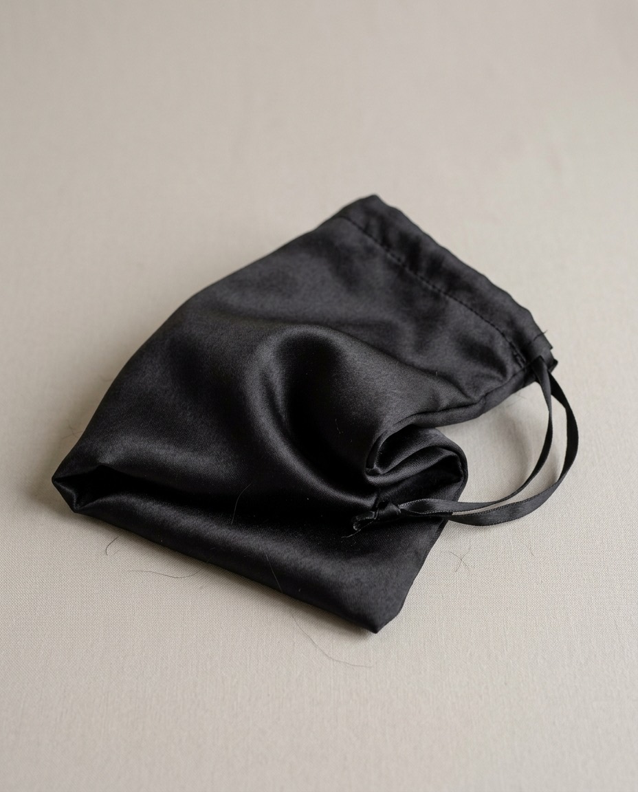 Satin dust bag