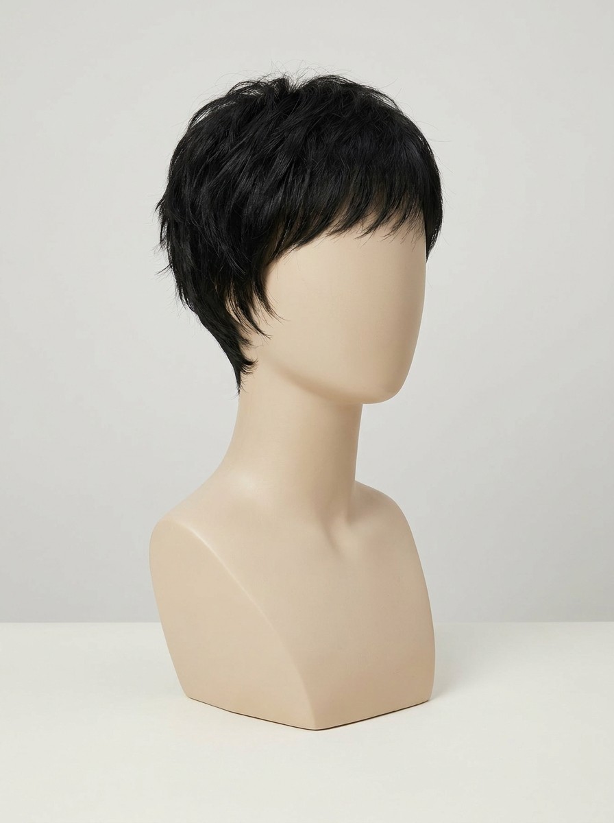 Pixie cut wig