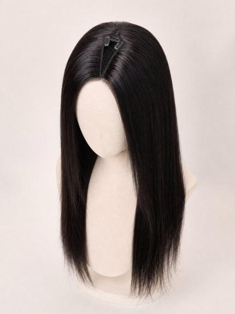 Wholesale V-Part straight human hair wig thin-edge friendly