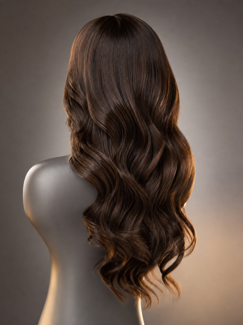 Wholesale V-Part body wave human hair wig
