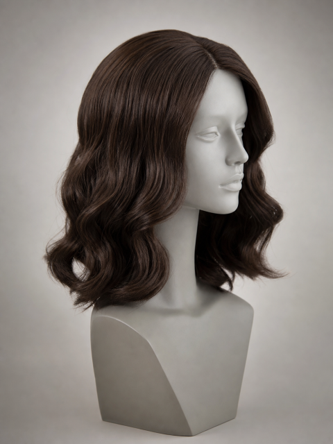 Wholesale synthetic V-Part body wave wig